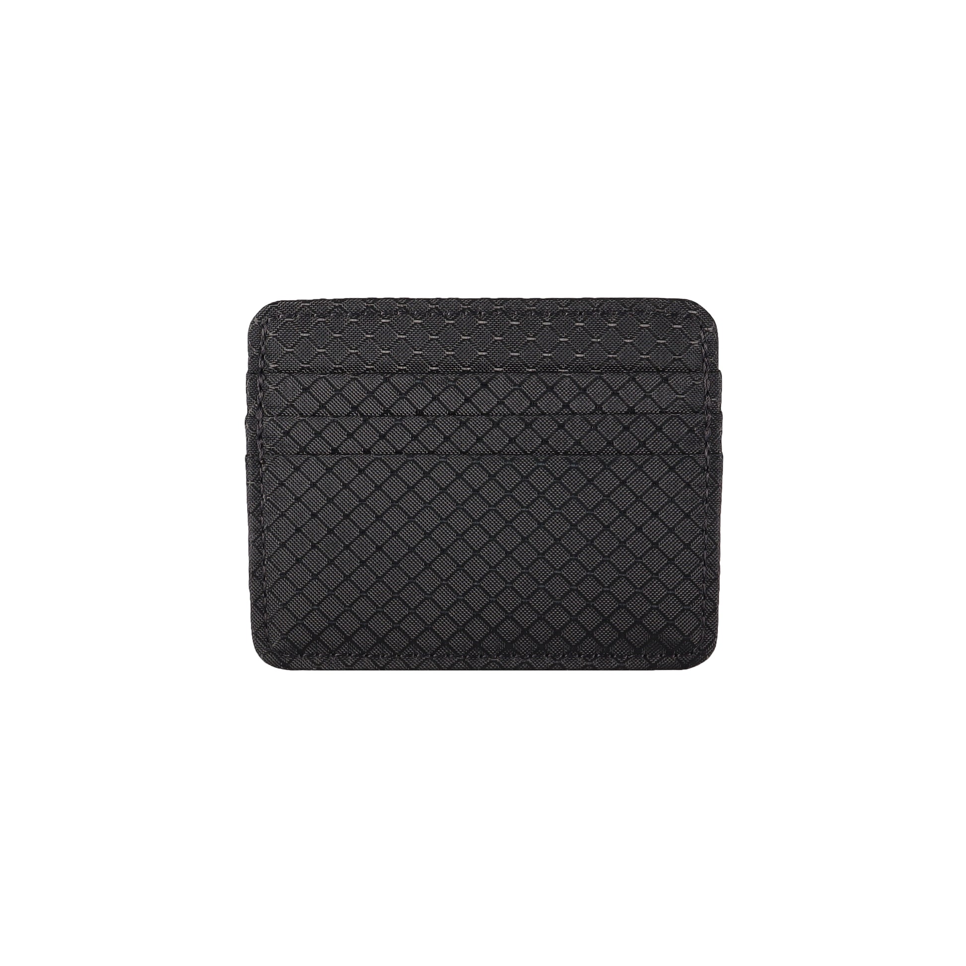 Black Ripstop Card Holder Wallet