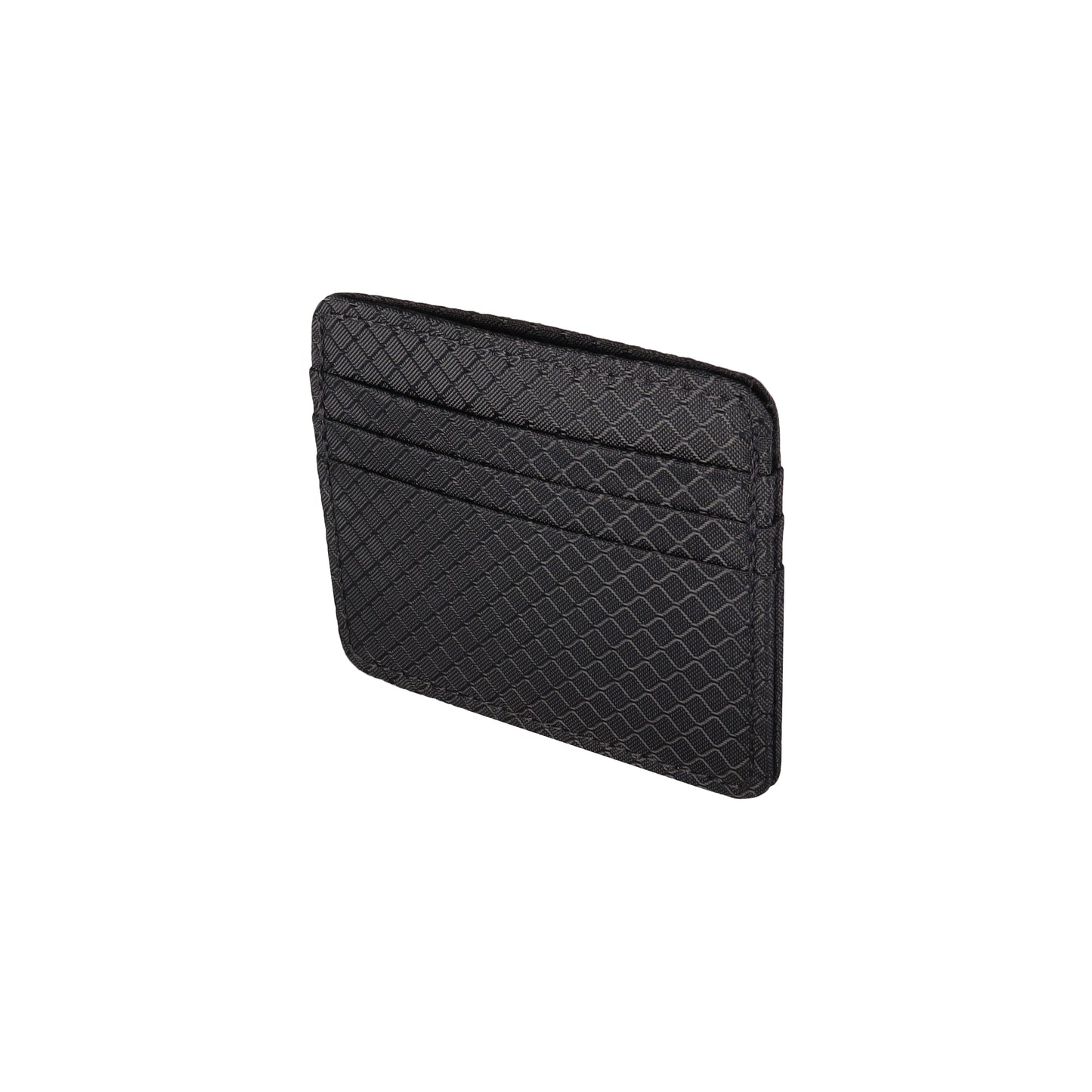 Black Ripstop Card Holder Wallet