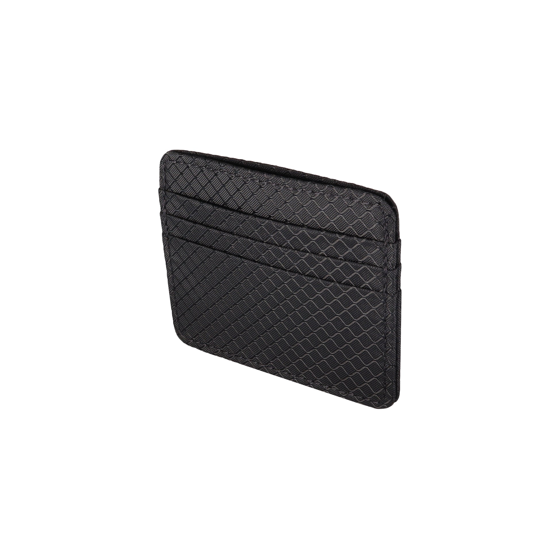 Black Ripstop Card Holder Wallet