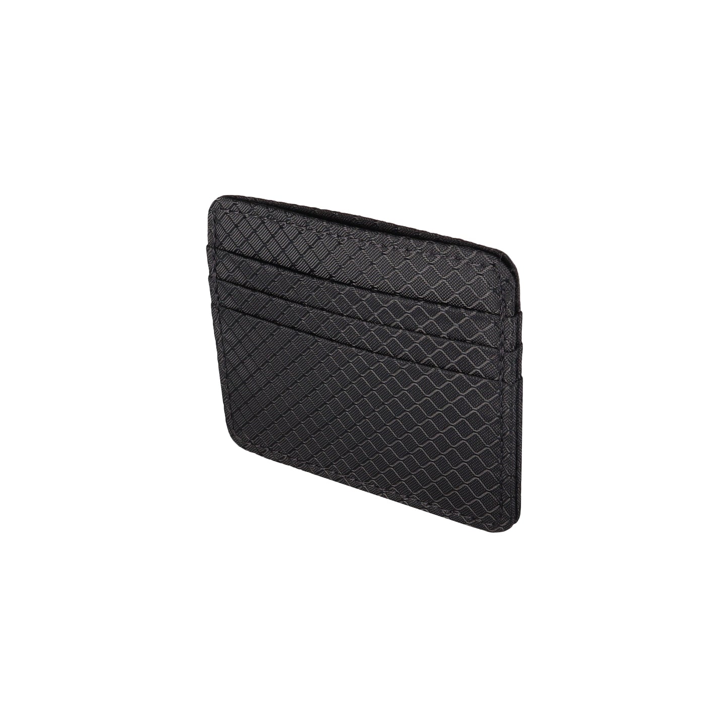 Black Ripstop Card Holder Wallet
