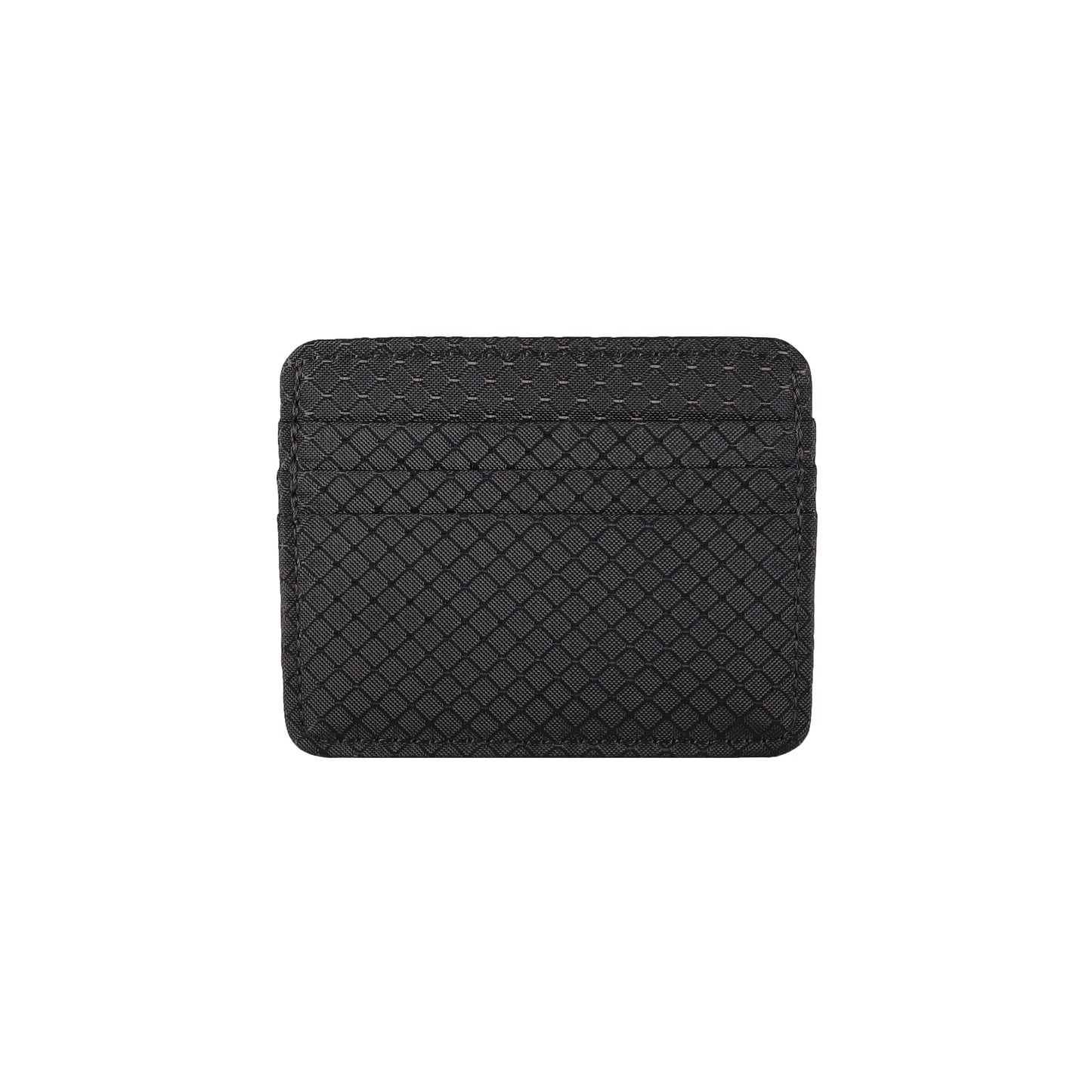 Black Ripstop Card Holder Wallet