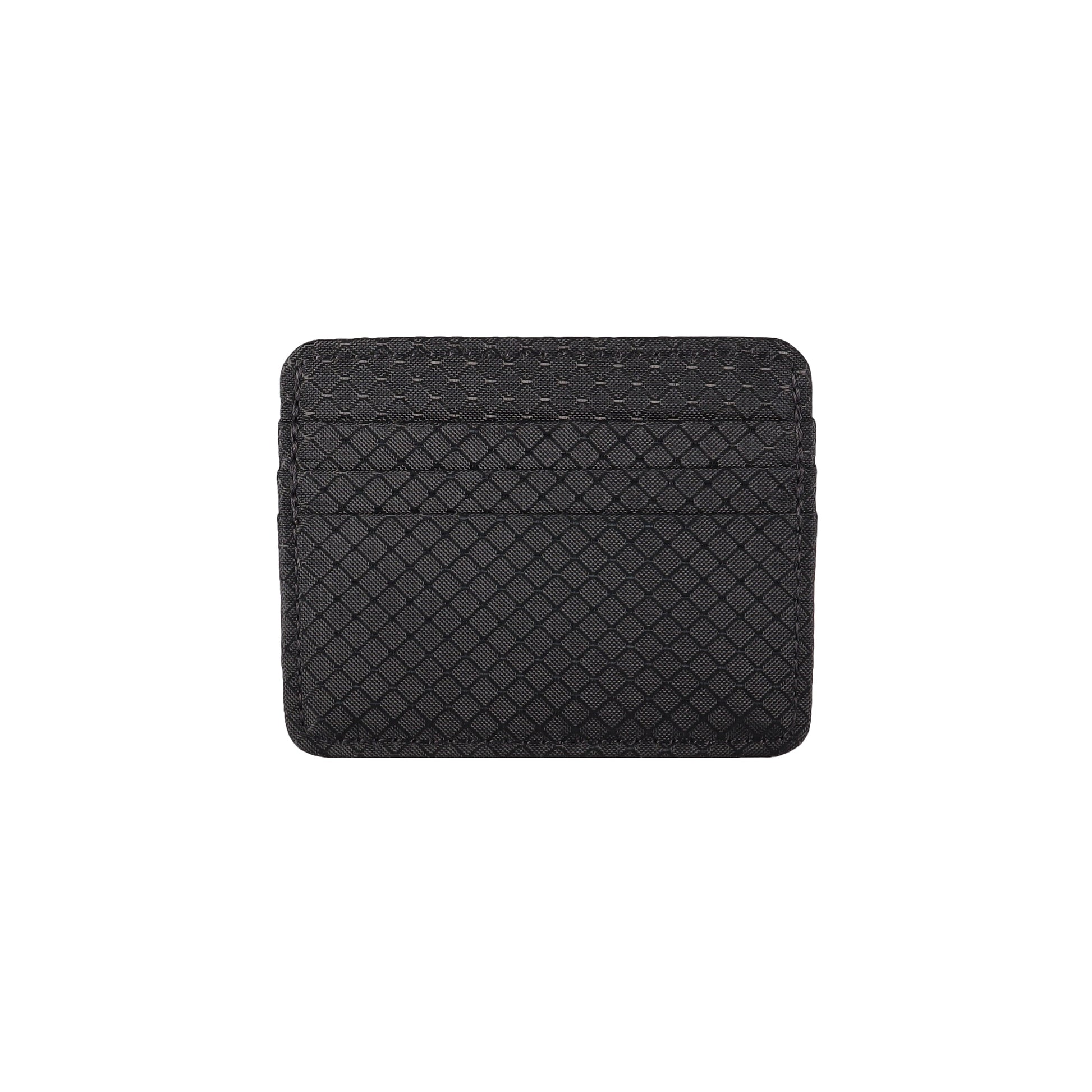 Black Ripstop Card Holder Wallet