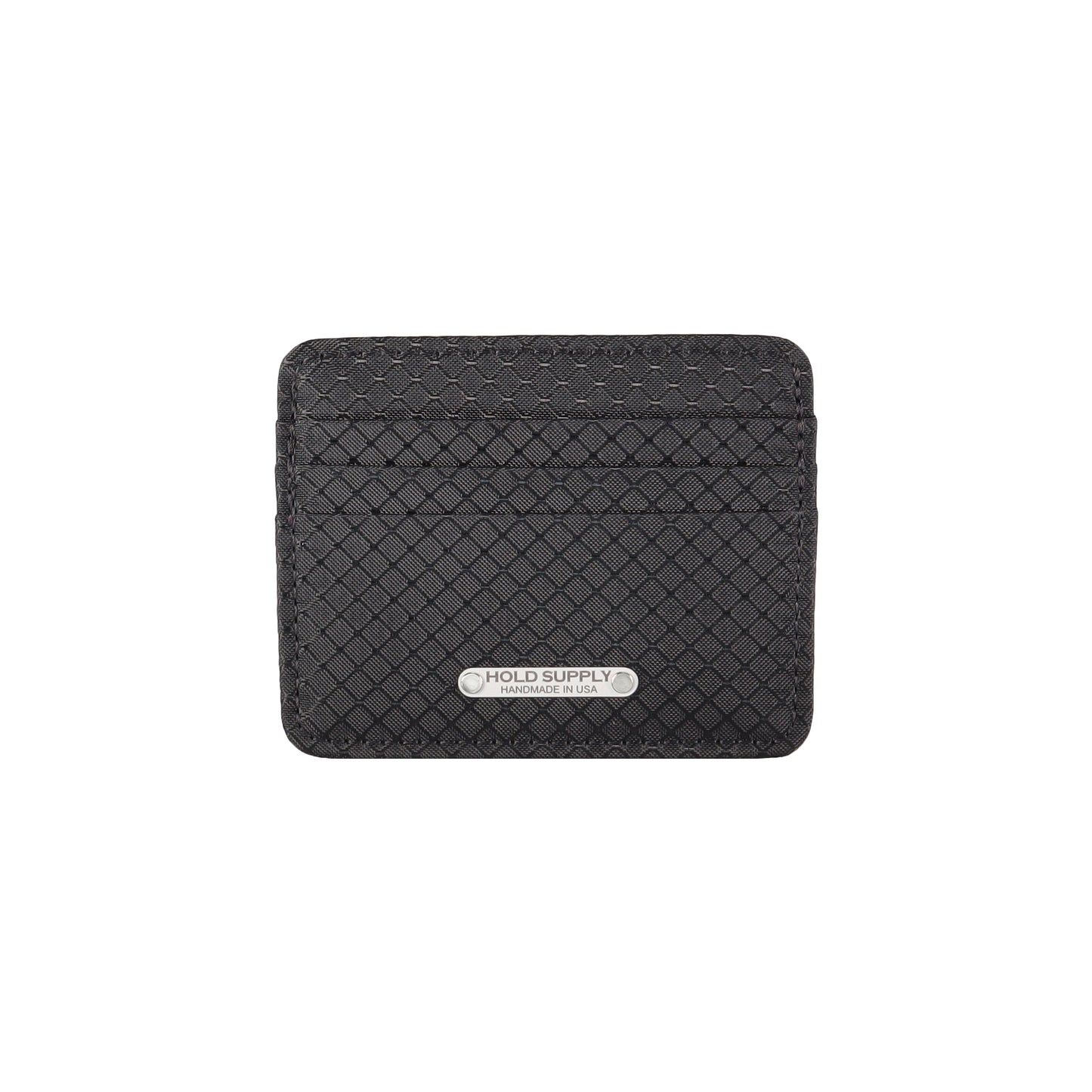 Black Ripstop Card Holder Wallet