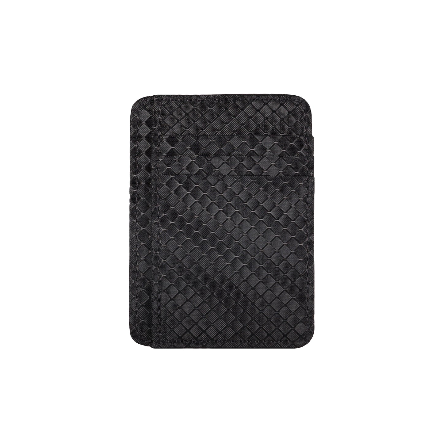 Black Ripstop Front Pocket Wallet