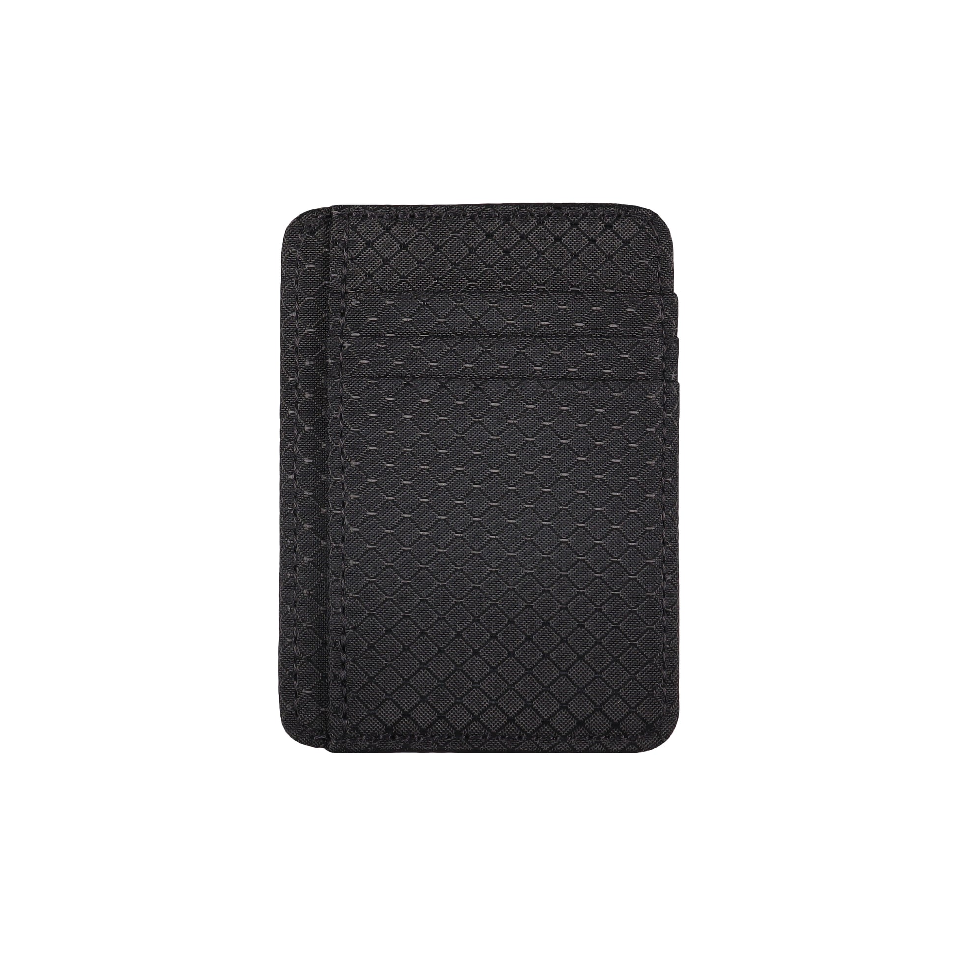 Black Ripstop Front Pocket Wallet