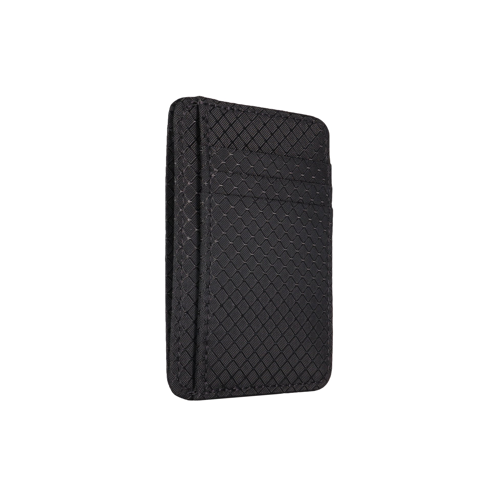 Black Ripstop Front Pocket Wallet
