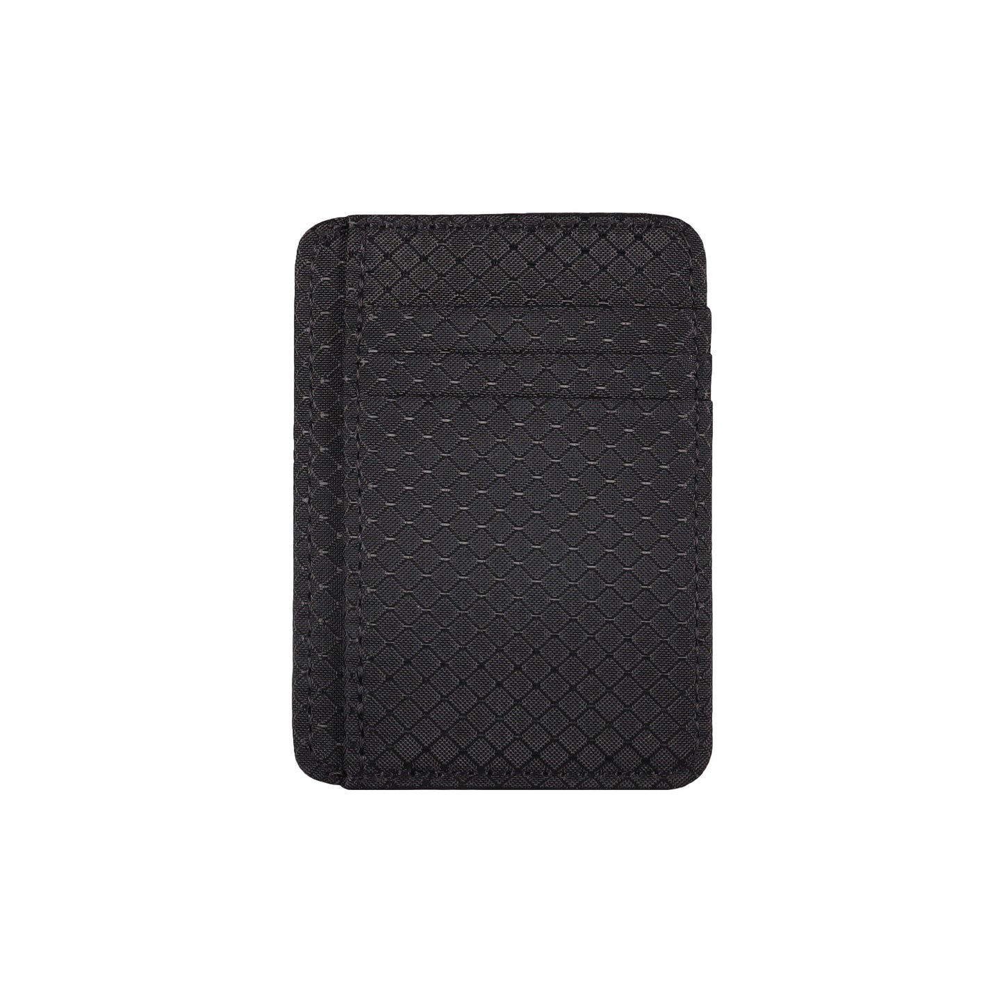 Black Ripstop Front Pocket Wallet