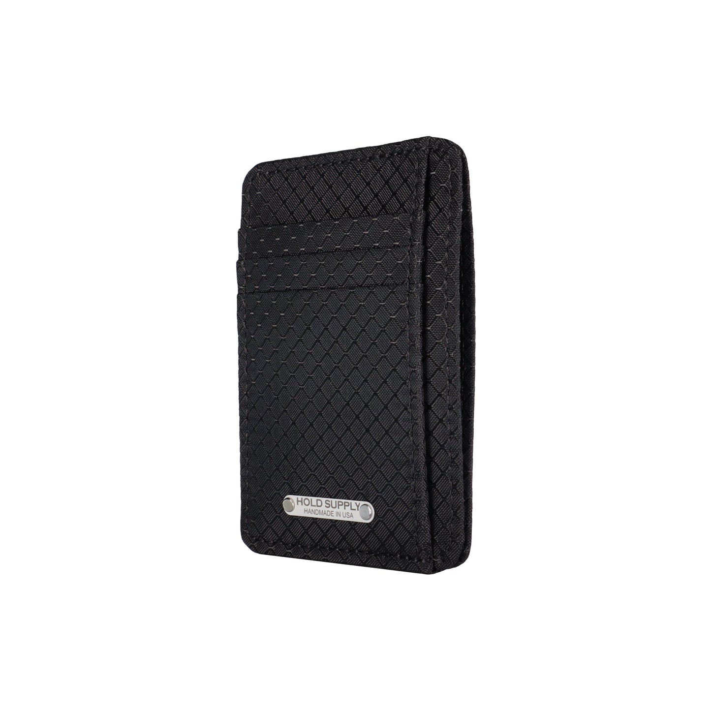Black Ripstop Front Pocket Wallet