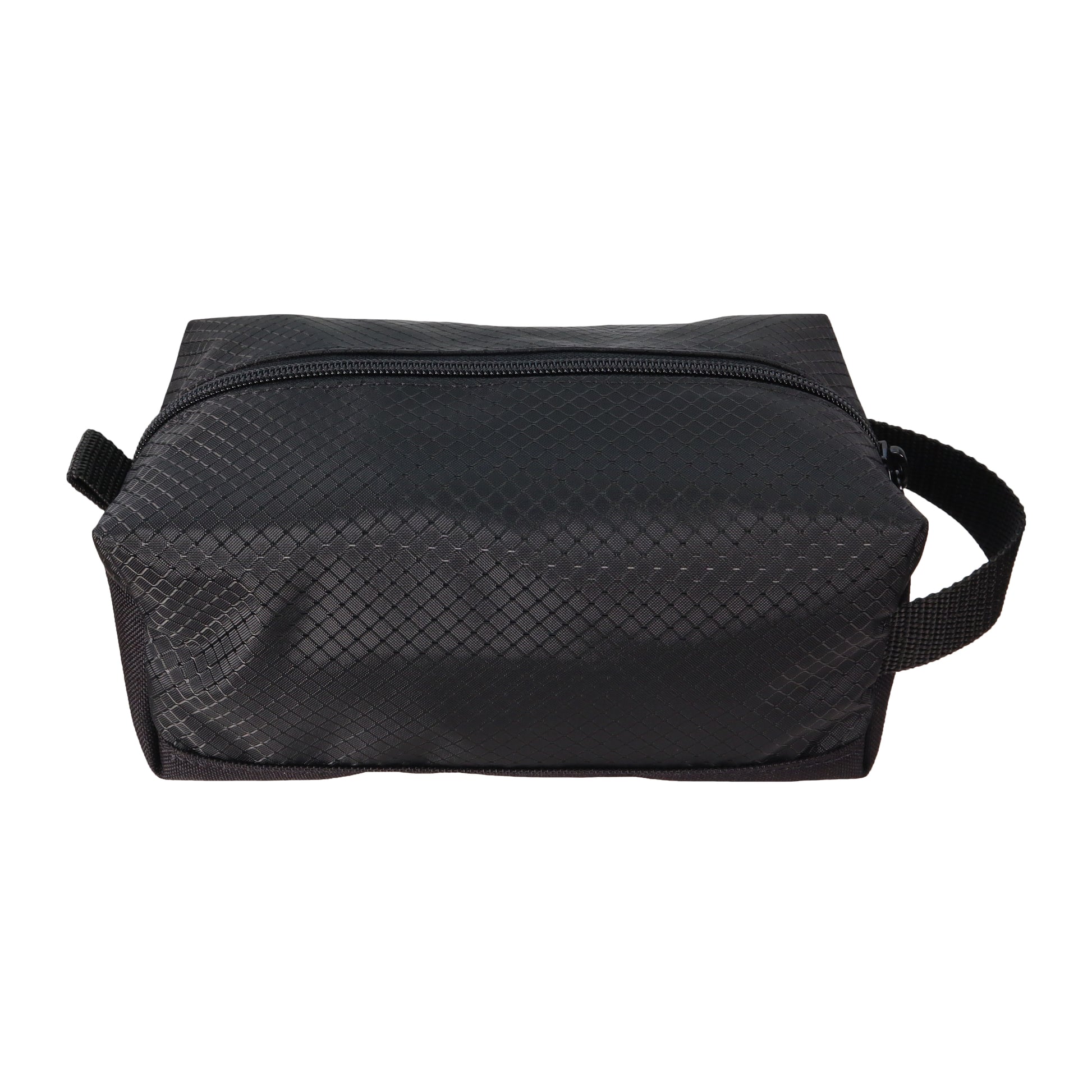 Black Ripstop and Canvas Toiletry Bag
