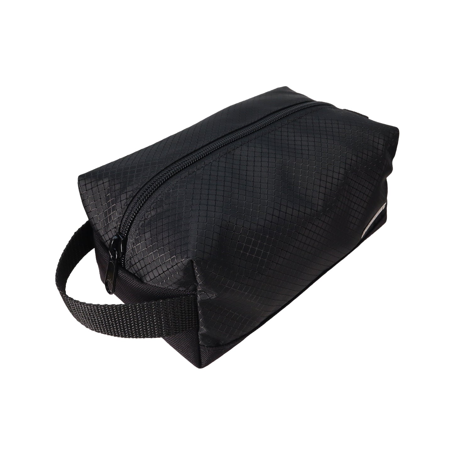 Black Ripstop and Canvas Toiletry Bag