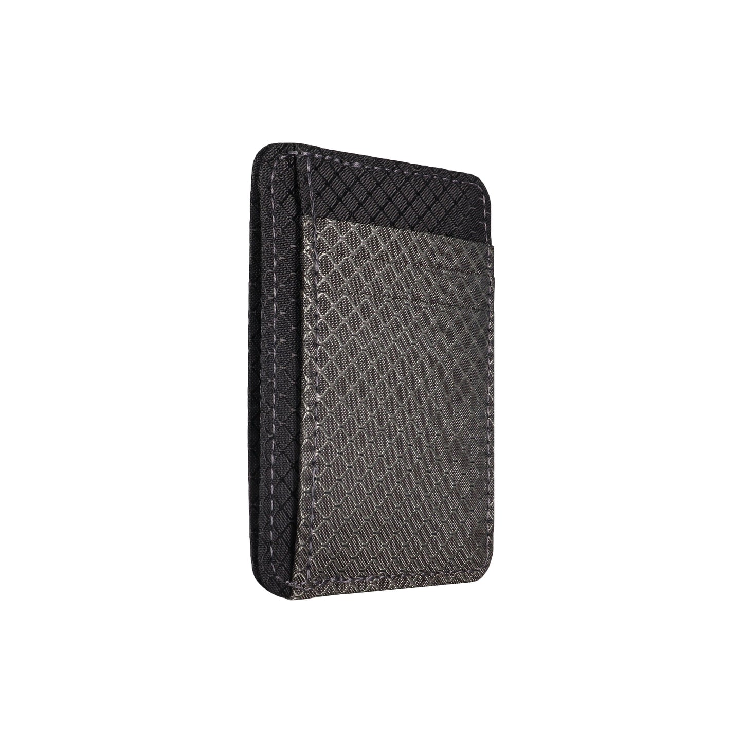 Gray & Black Ripstop Front Pocket Wallet
