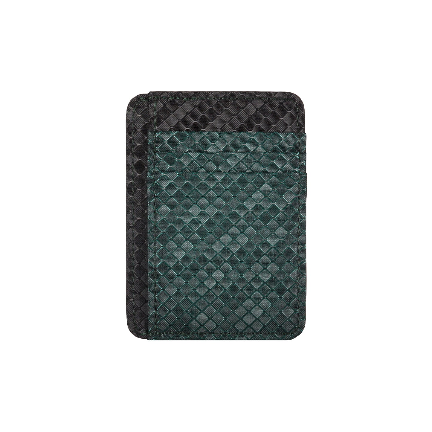 Green & Black Ripstop Front Pocket Wallet