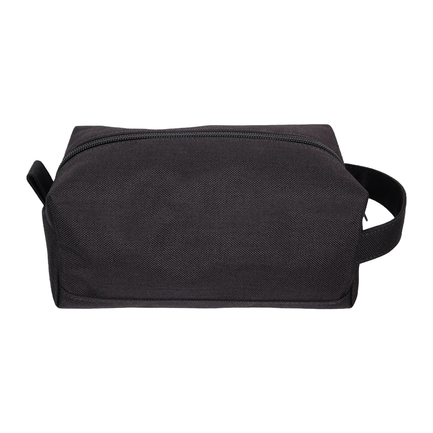 Black Canvas Toiletry Bag