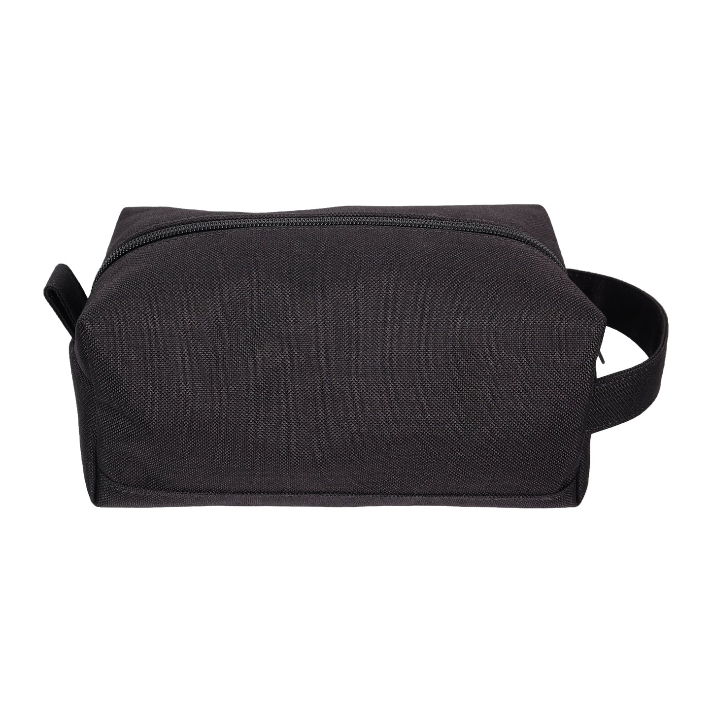 Black Canvas Toiletry Bag