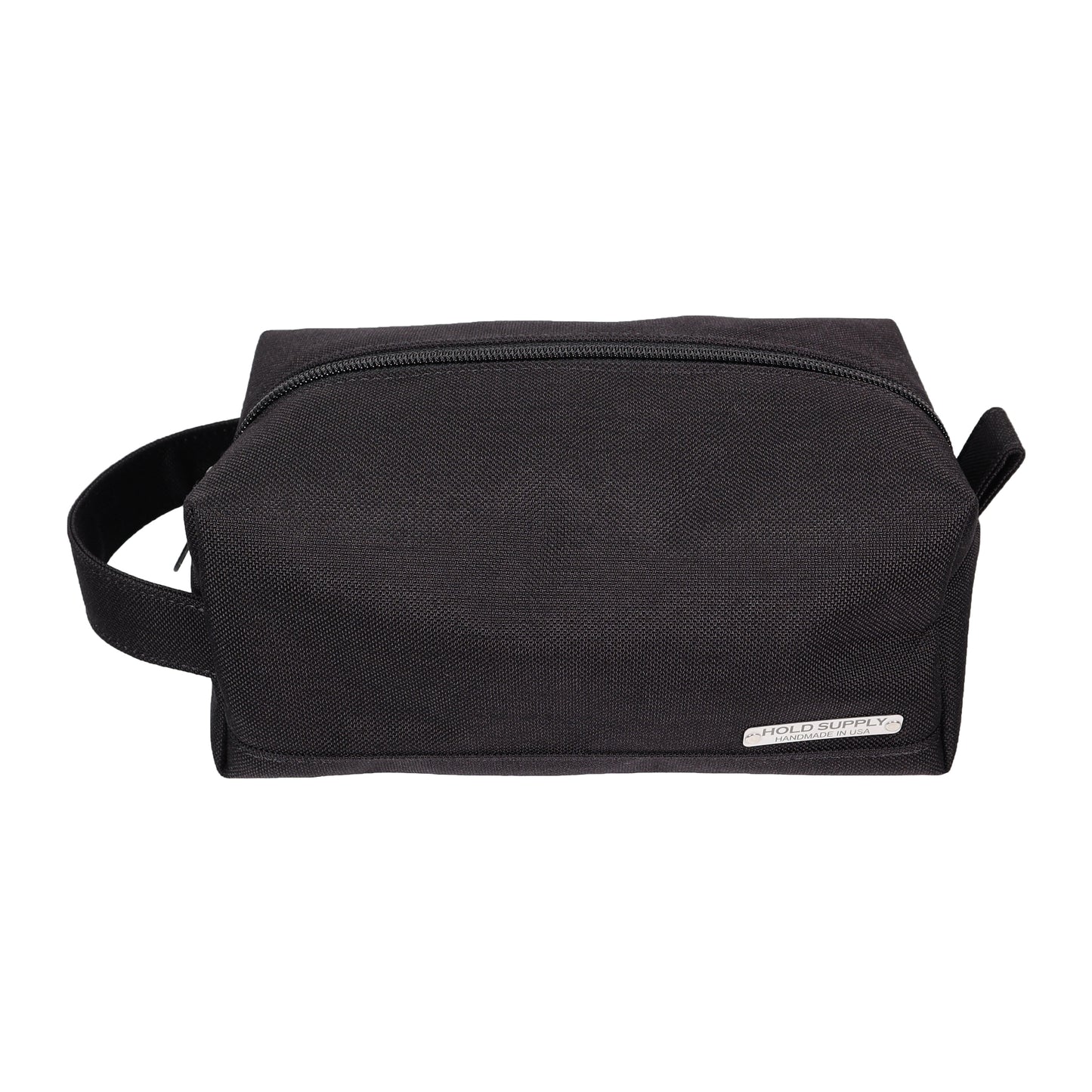 Black Canvas Toiletry Bag