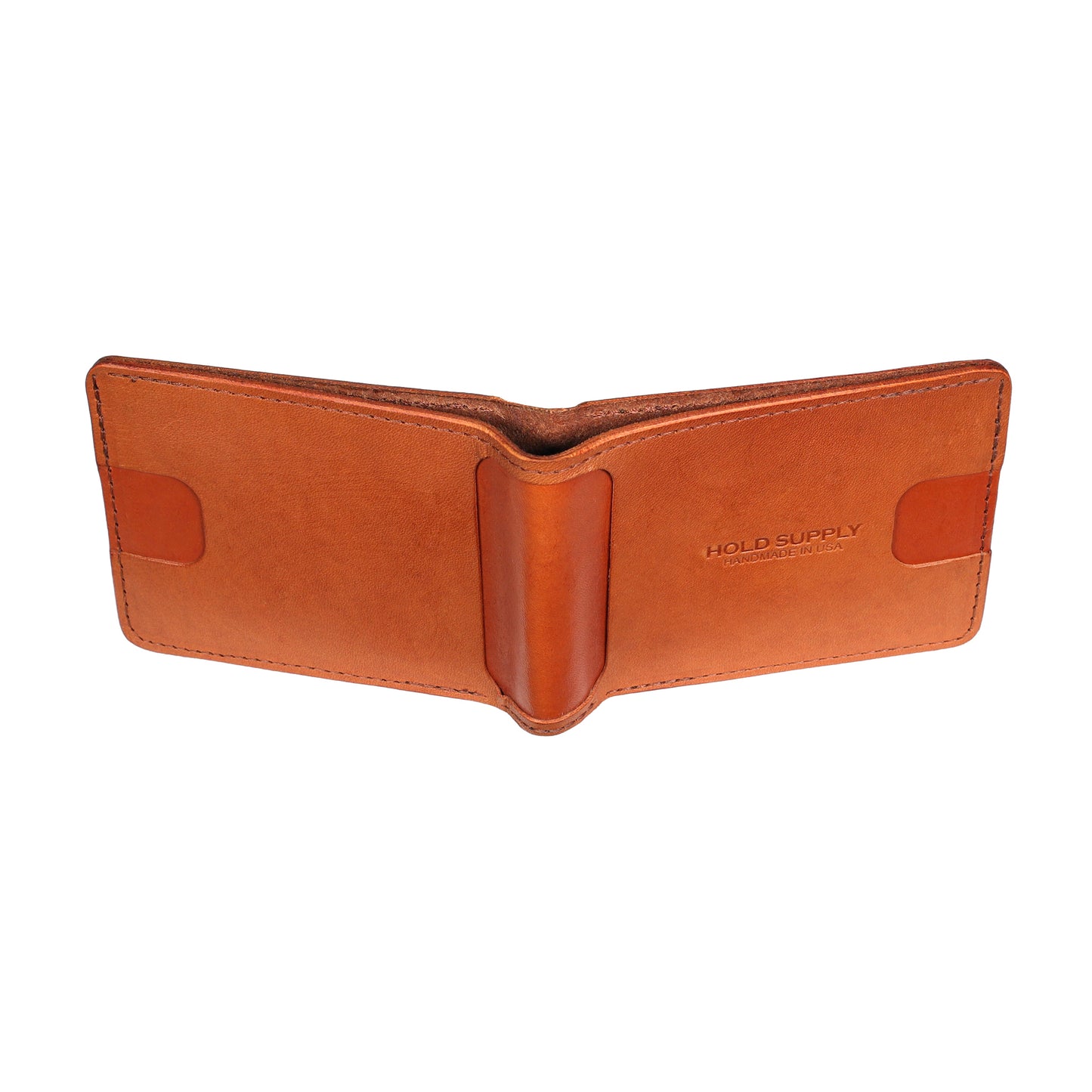 Brown Men's Leather Bifold Wallet