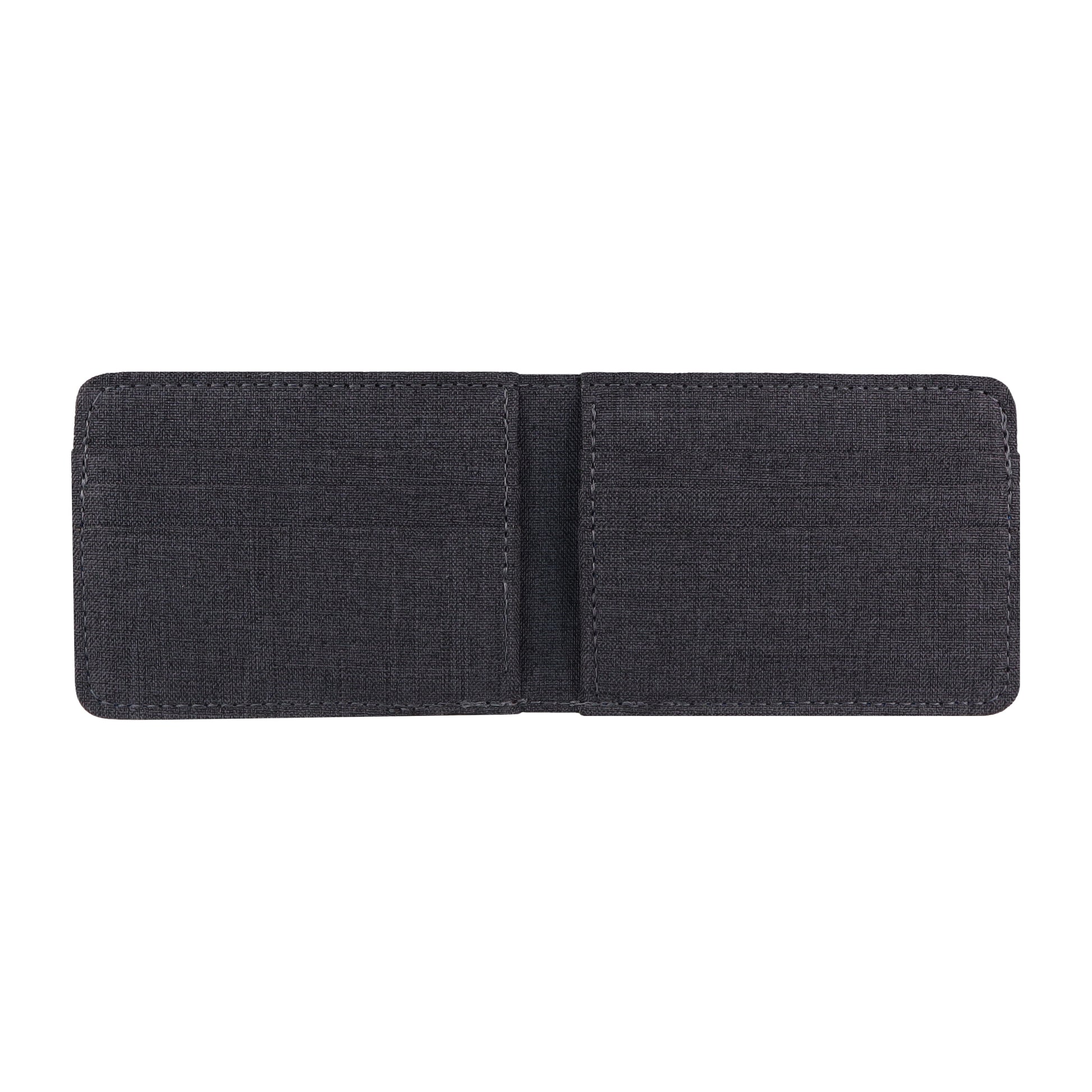 Gray Fabric Bifold Wallet