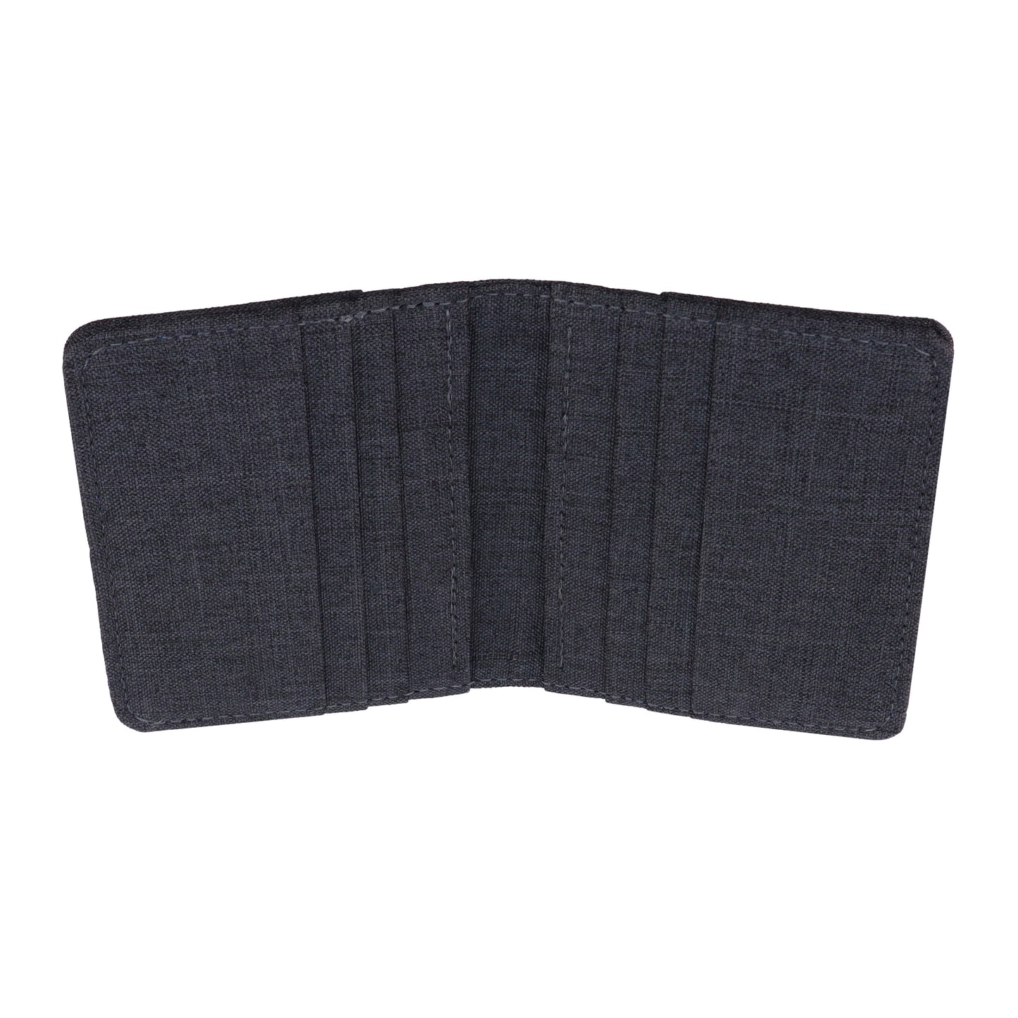 Gray Vertical Bifold Wallet