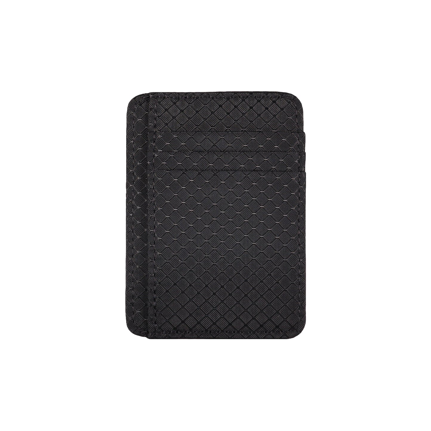 Black Ripstop Front Pocket Wallet