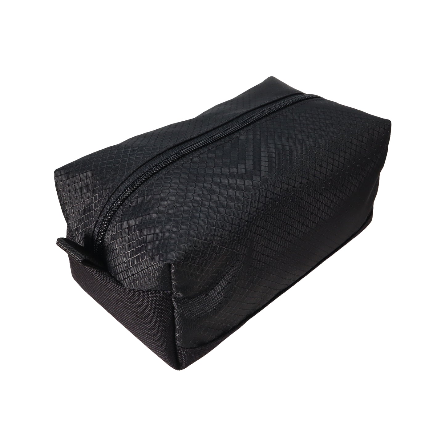 Black Ripstop and Canvas Toiletry Bag