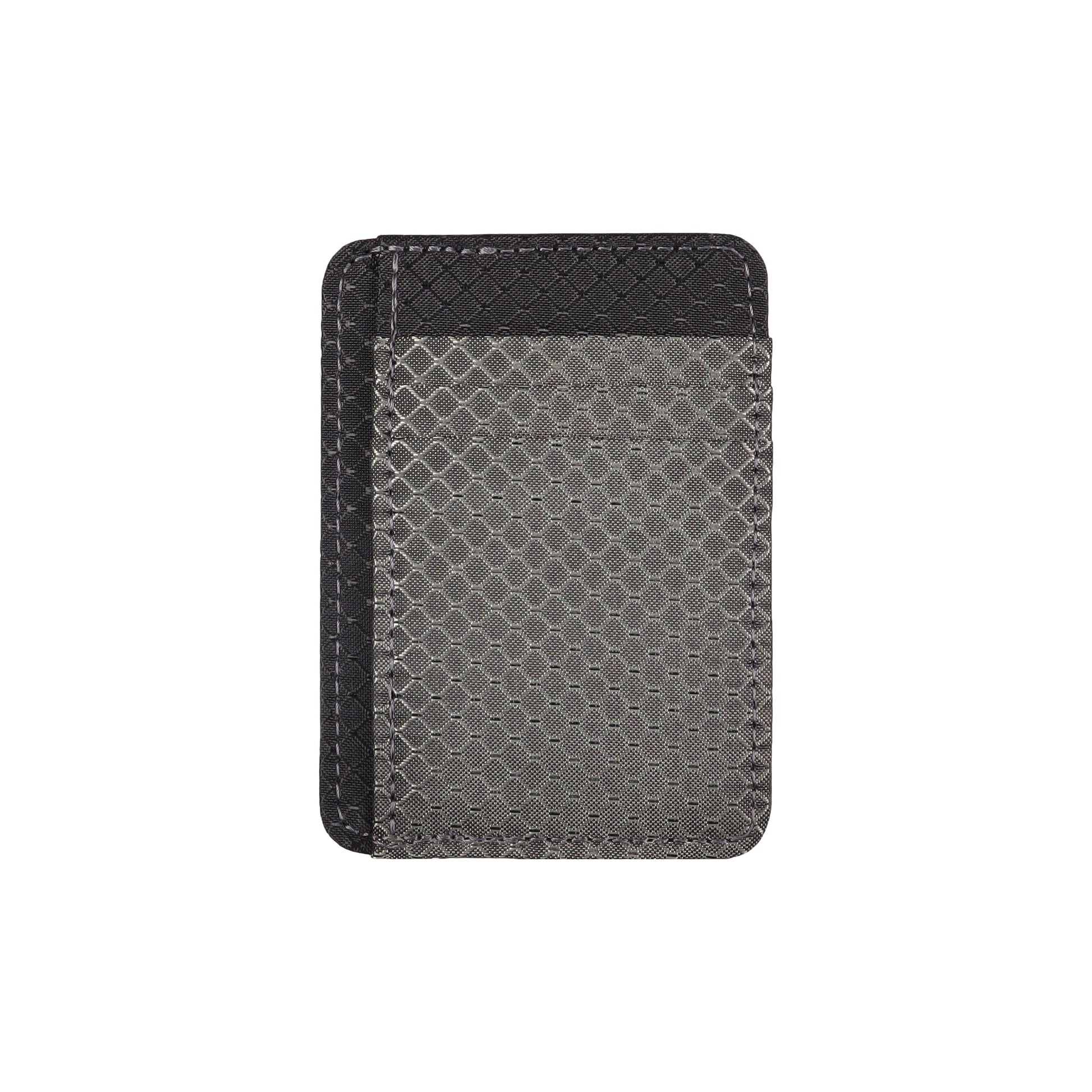 Gray & Black Ripstop Front Pocket Wallet