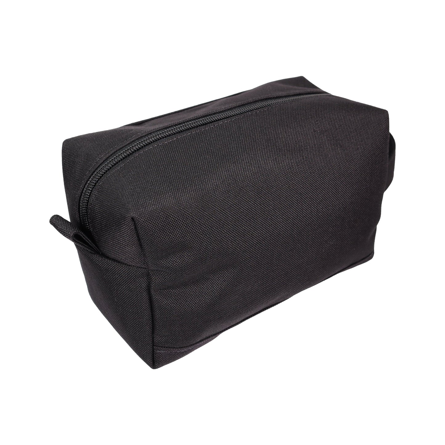 Black Tall Canvas Toiletry Bag