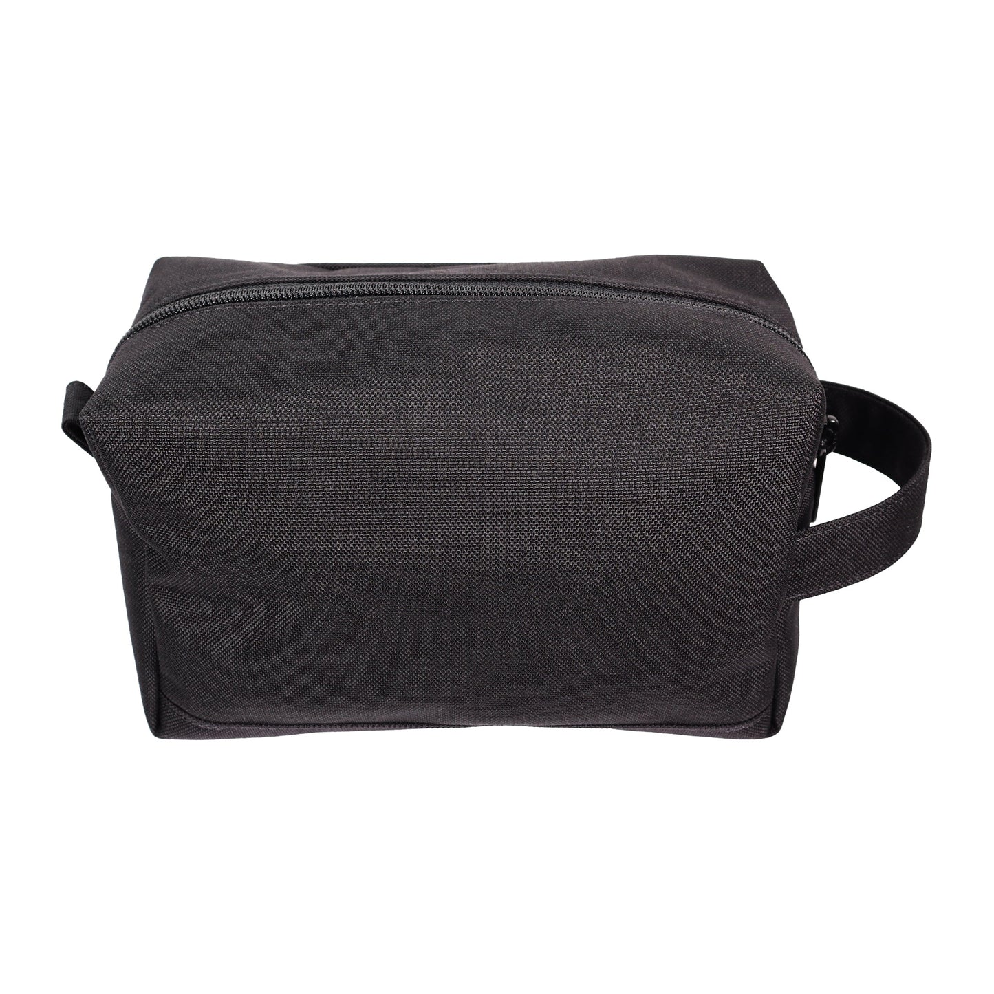 Black Tall Canvas Toiletry Bag