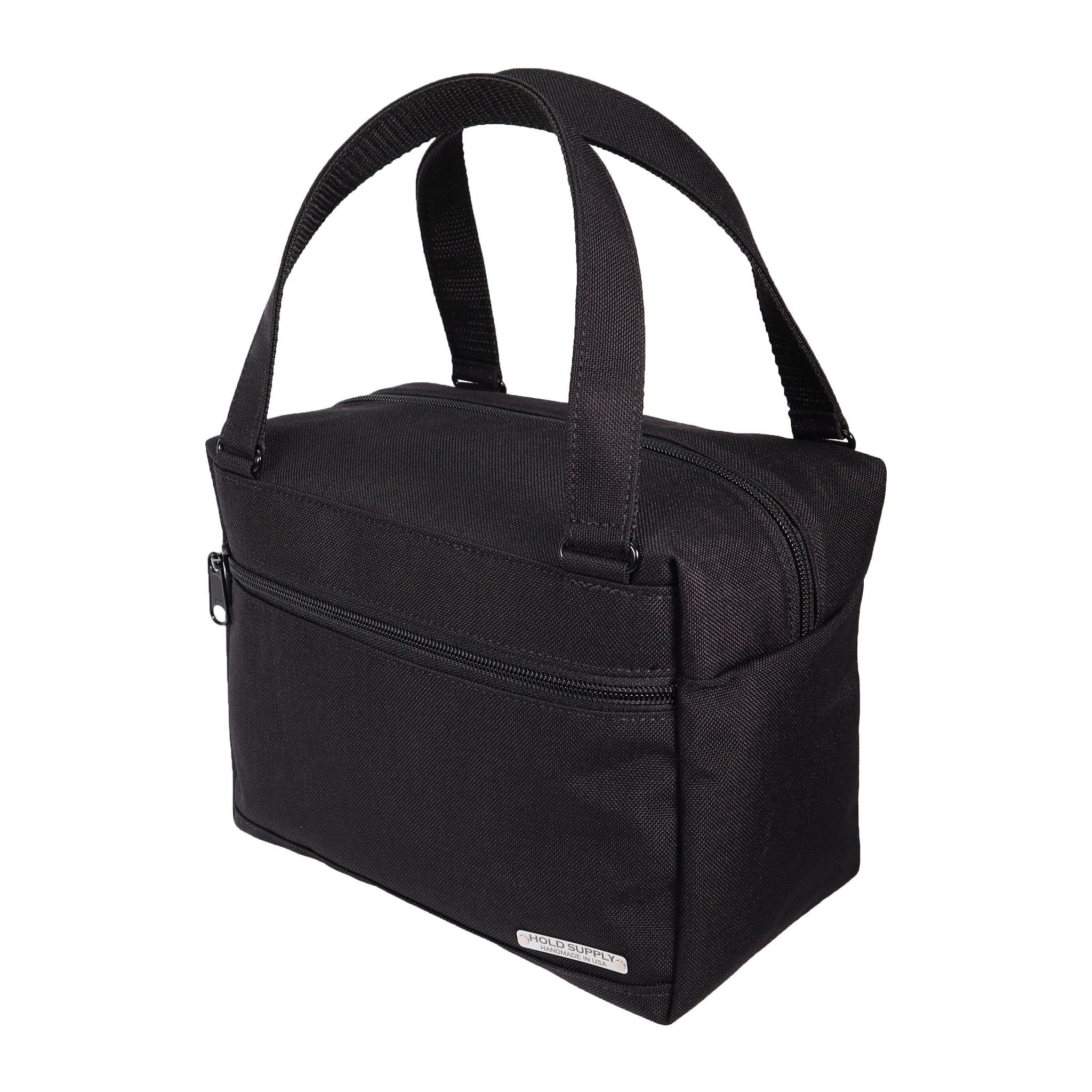 Hold Supply Co Black Insulated Canvas Lunch Bag