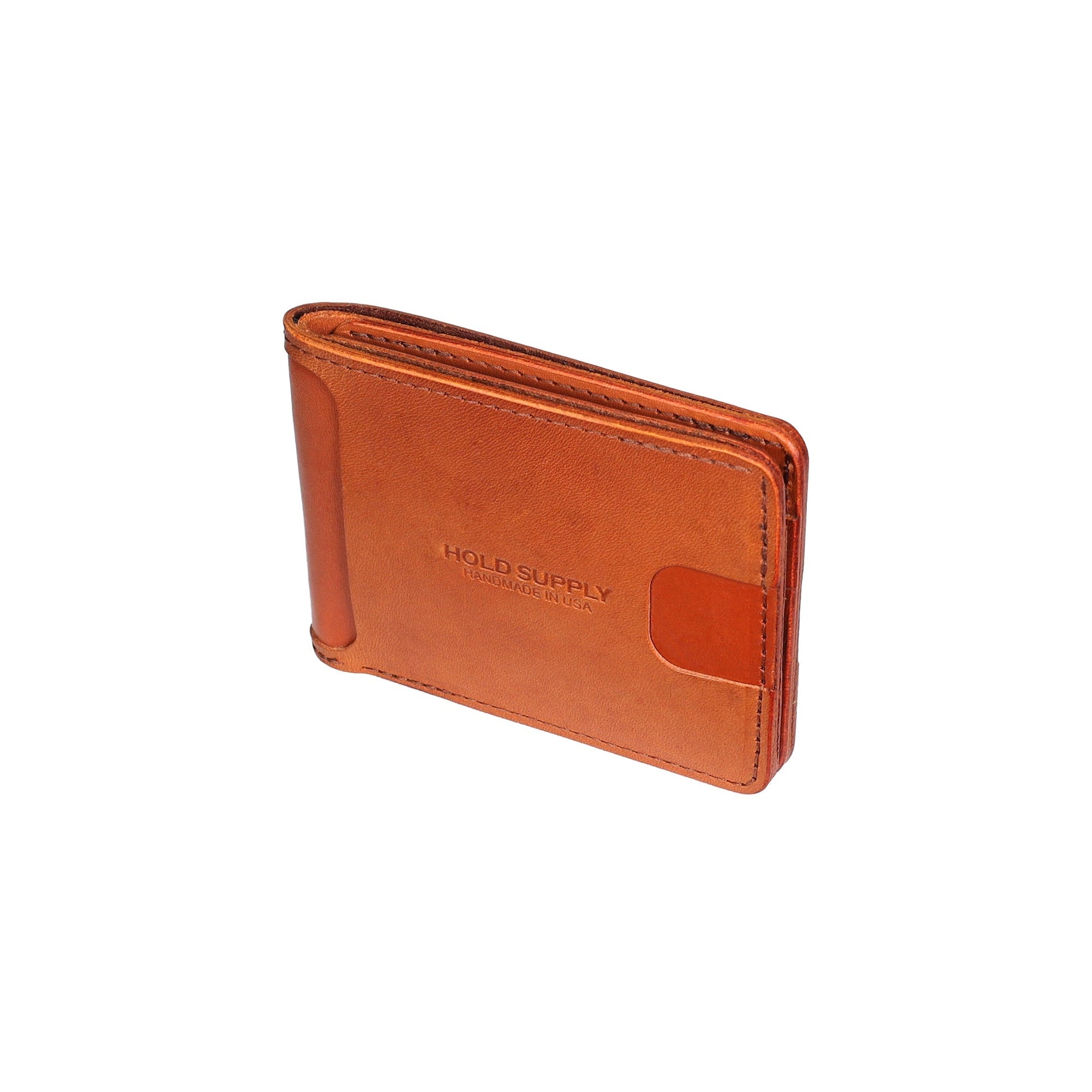 Brown Men's Leather Bifold Wallet
