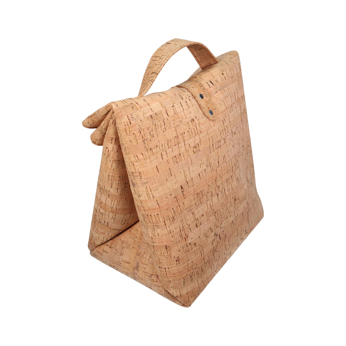 Fold Top Cork Lunch Bag